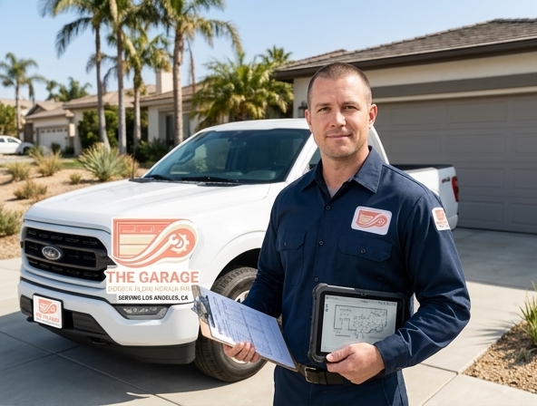 Garage Door Off Track Repair in Los Angeles